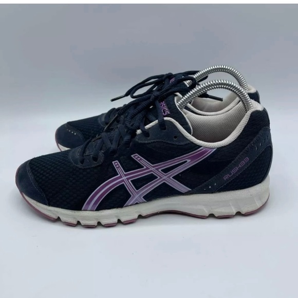Asics Womens Rush 33 Running Shoes Blue 8.5 M - Picture 3 of 10